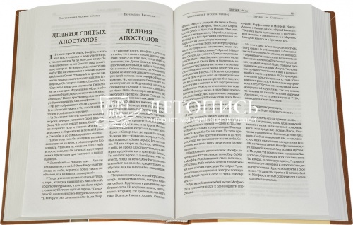 Новый Завет. Параллельный перевод: современный русский и епископа Кассиана фото 2