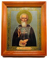 Икона "Святой преподобный Сергий Радонежский, чудотворец" (арт. 15923)