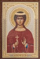 Икона "Святая мученица Вероника" (оргалит, 90х60 мм)