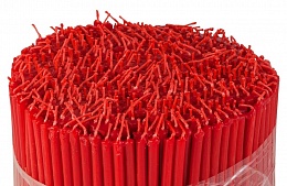 Свечи восковые Козельские красные №100, 2 кг (церковные, содержание воска не менее 40%)