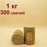 Свечи восковые Медовые  №120, 1 кг (церковные, содержание пчелиного воска не менее 50%)