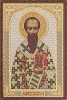 Икона "Святитель Василий Великий" (оргалит, 90х60 мм)