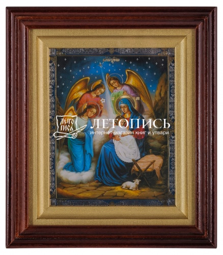 Киот с иконой "Рождество Христово" 