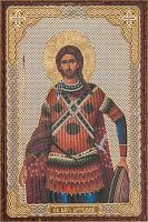 Икона "Святой великомученик Артемий" (оргалит, 90х60 мм)
