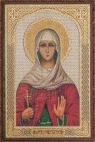 Икона "Святая мученица Наталия" (оргалит, 90х60 мм)