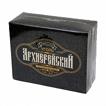 Уголь церковный Архиерейский, быстроразжигаемый, 80 таблеток, диаметр - 27 мм / Уголь кадильный (арт. 18709)