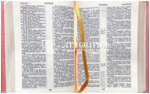 Библия в кожаном переплете, золотой обрез (арт.11017) фото 4