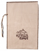 Подарочный мешок с логотипом "Алтын Бай"