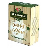 Крым-чай, Баня-сауна "Радость сердца" сбор крымских трав и плодов, 90 г