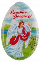 Магнит Пасхальный в форме яйца "Ангел"