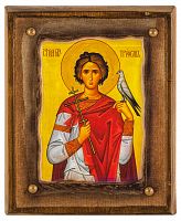 Греческя икона святой мученик Трифон