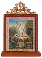 Икона на подставке "Воскресение Христово" (арт. 13400)