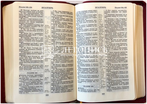 Библия в декоративном переплете на молнии (арт. 11124) фото 12