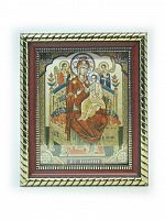 Икона Пресвятая Богородица "Неувядаемый Цвет" (арт. 17195)