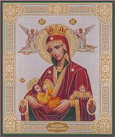 Икона Божией Матери "Млекопитательница" (оргалит, 210х170 мм)