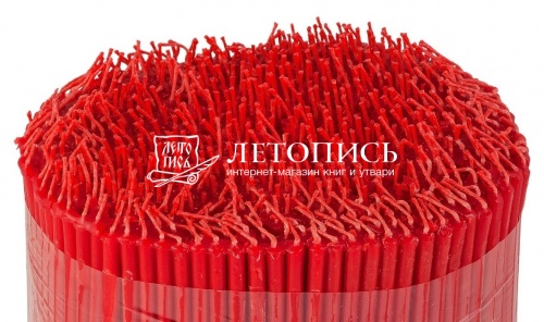 Свечи восковые Козельские красные №120, 2 кг (церковные, содержание воска не менее 40%) фото 3