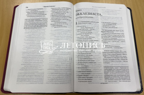Библия в переплете из экокожи, современный русский перевод (арт.17391) фото 2