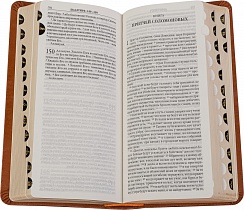 Библия в переплете из экокожи, синодальный перевод (арт.14161)