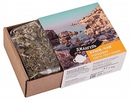 Набор плодово-травяных чаев "Западный Крым", 4 вида чая в подарочной упаковке