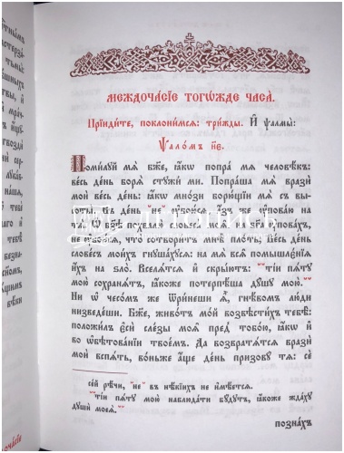 Иерейский молитвослов на церковнославянском языке в кожаном переплете (арт. 11230) фото 7