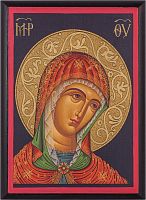 Икона греческая Божией Матери "Казанская" (арт. 15448)