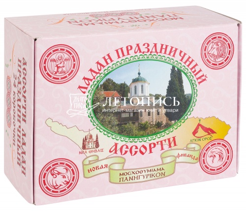 Ладан церковный Праздничный, подарочный набор 24 аромата по 10 г.