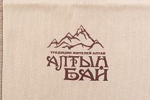 Подарочный мешок с логотипом "Алтын Бай"