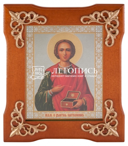 Икона святой великомученик и целитель Пантелеимон (арт. 11602)