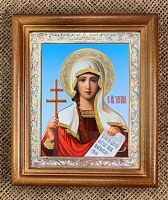 Икона святая мученица Татьяна (двойное тиснение, 155х130 мм, арт. 17170)