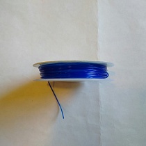 Резинка для браслетов, синяя, катушка 5 м (арт. 14207)