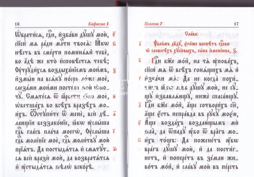 Псалтирь на церковнославянском языке (карманный формат) (арт. 11086) фото 3