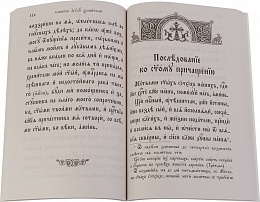 Молитвослов на церковнославянском языке, крупный шрифт (арт. 14322)