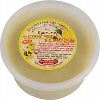 Крем-мед натуральный с имбирем и лимоном (целебное лакомство)