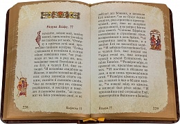 Псалтирь в кожаном переплете (арт. 13824)