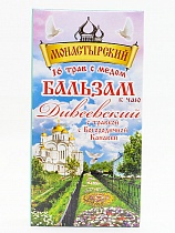 Бальзам дивеевский монастырский к чаю "16 трав с медом" с травкой с Богородичной Канавки (250 мл), "Дивеевская здравница"