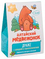 Алтайский медвежонок, драже с солодкой и пантогематогеном (профилактика простудных заболеваний) 75 г