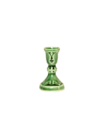 Подсвечник церковный керамический Колокольчик зеленый, подсвечник для свечи религиозный, d - 13 мм под свечу