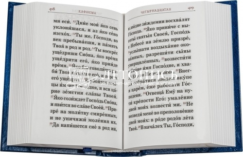 Псалтирь церковнославянском языке, гражданский шрифт, карманный формат (арт. 06571) фото 3