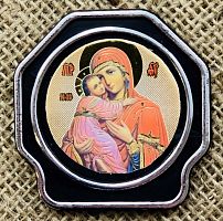 Икона автомобильная "Пресвятая Богородица" (арт. 14205)