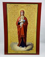 Икона Божией Матери "Вааламская" (ламинированная , 300х210 мм)