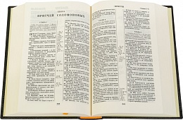 Библия в твердом переплете с закладкой: Синодальный перевод (арт. 14103)
