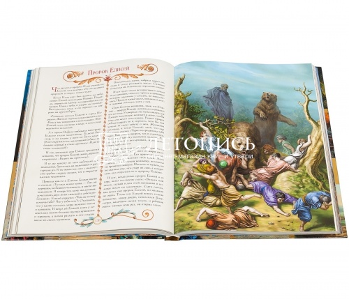Библия иллюстрированная для детей в пересказе протоиерея А Соколова (арт. 06441) фото 2