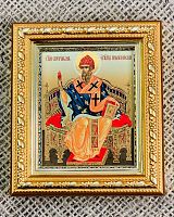 Икона святитель Спиридон Тримифунтский (арт. 17096)