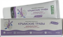 Зубная паста Аквабиолис "Крымские травы" 100 мл