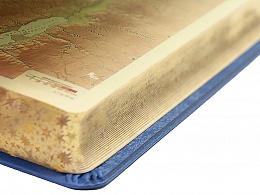 Библия в гибком переплете с металлическим шильдиком, синодальный перевод, канонические книги Ветхого Завета. Золотой обрез (арт.17398)