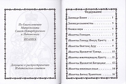 Святые молитвы: Сборник наиболее употребляемых православными христианами молитв (арт. 21288)