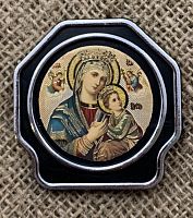 Икона автомобильная "Пресвятая Богородица" (арт. 14204)