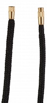 Гайтан нейлон на закрутке (цвет черный, 3 мм., 60 см., 10 шт)