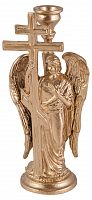 Подсвечник декоративный (ангел с крестом)
