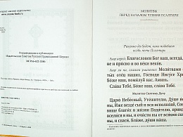 Псалтирь святого пророка и царя Давида крупным шрифтом (арт. 15876)